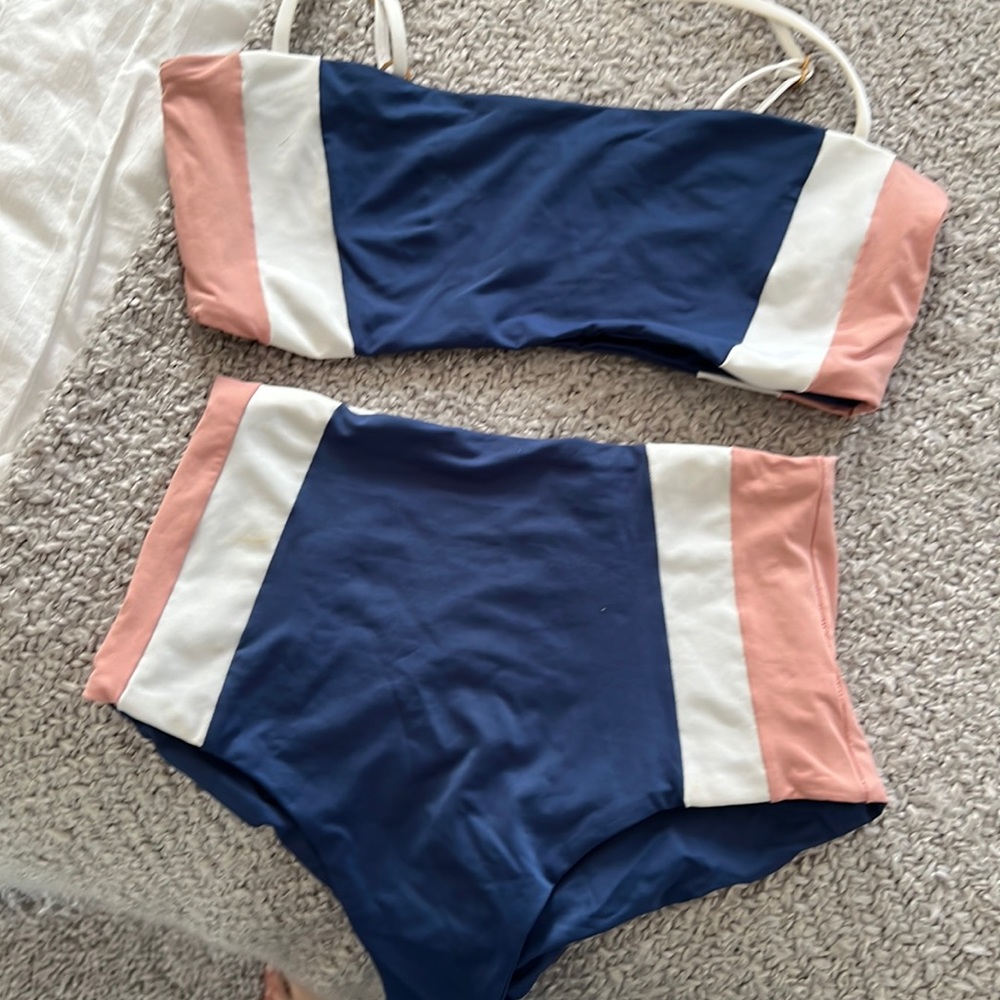 L Space Portia Girl Rebel Bandeau Bikini Set